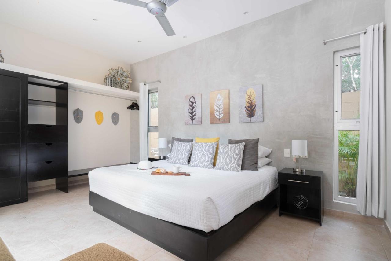 Tulum Private Modern Villa-Pool Beds-Ac-Internet-Parking-Grill Exterior foto