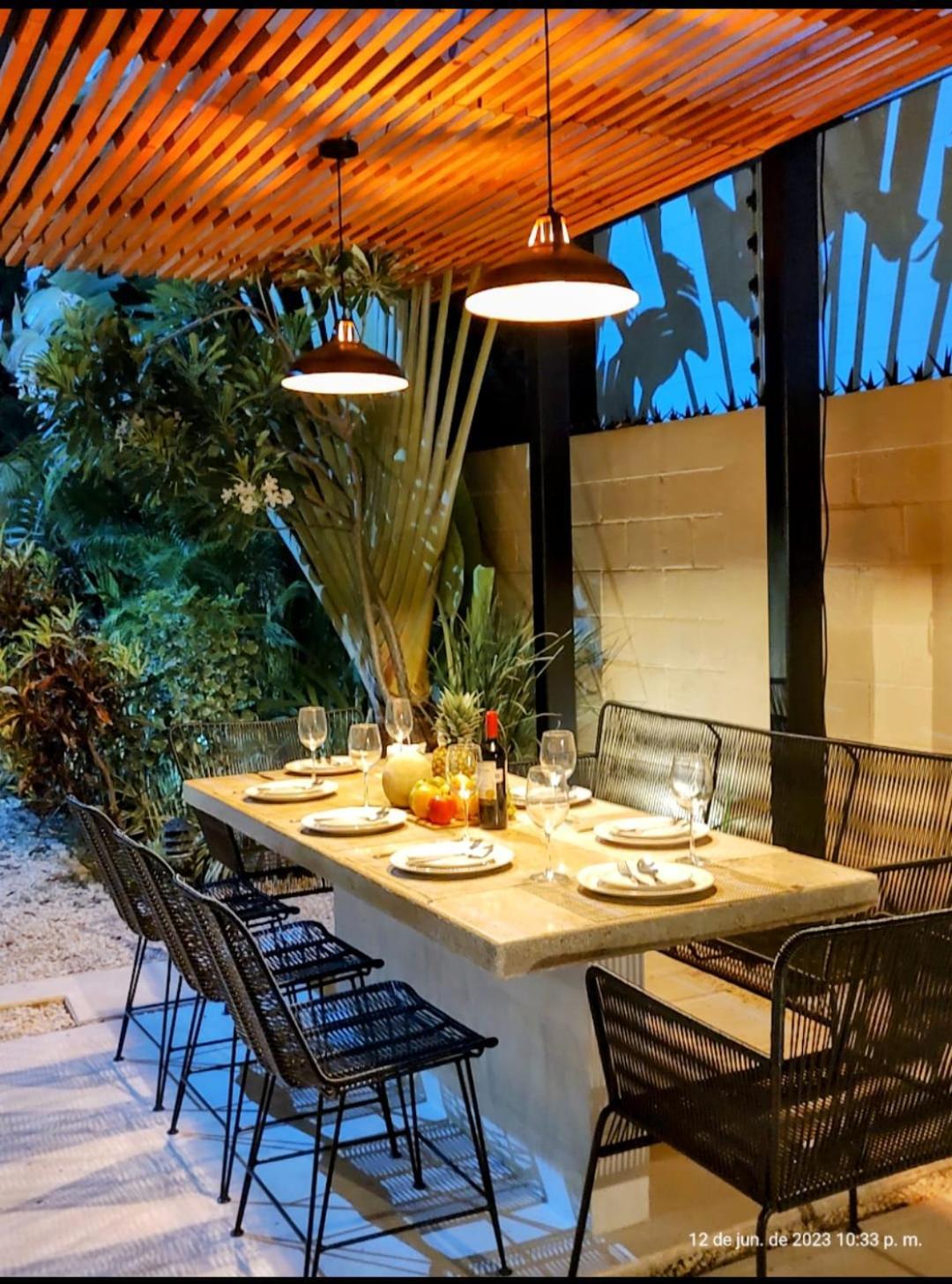 Tulum Private Modern Villa-Pool Beds-Ac-Internet-Parking-Grill Exterior foto